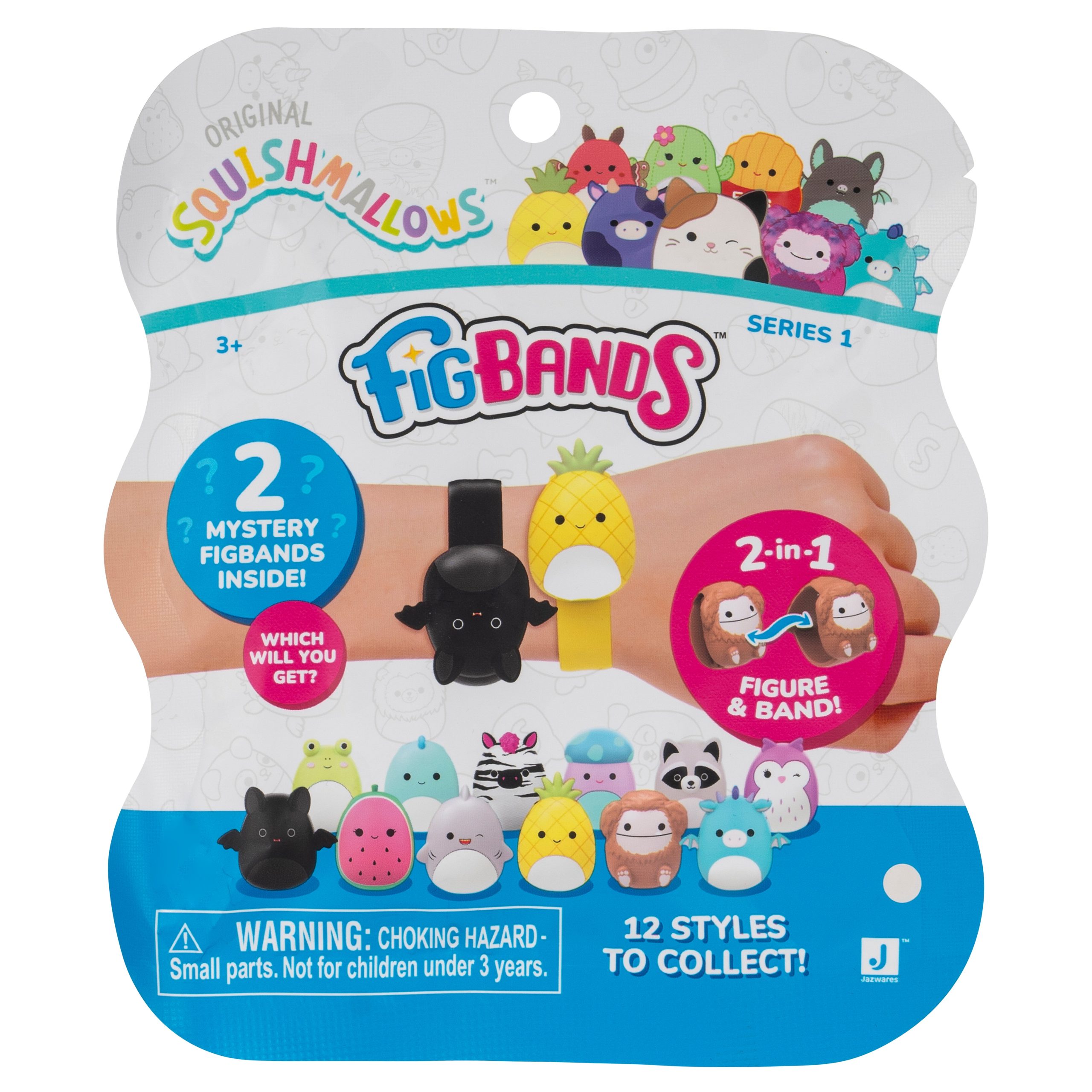 Squishmallows FigBands Mystery 2-Pack