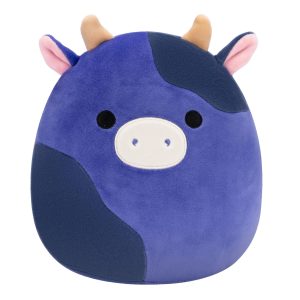 8-Inch Ingred the Purple and Black Spotted Cow
