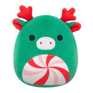 5-Inch Zumir the Green Moose with Peppermint Swirl Belly