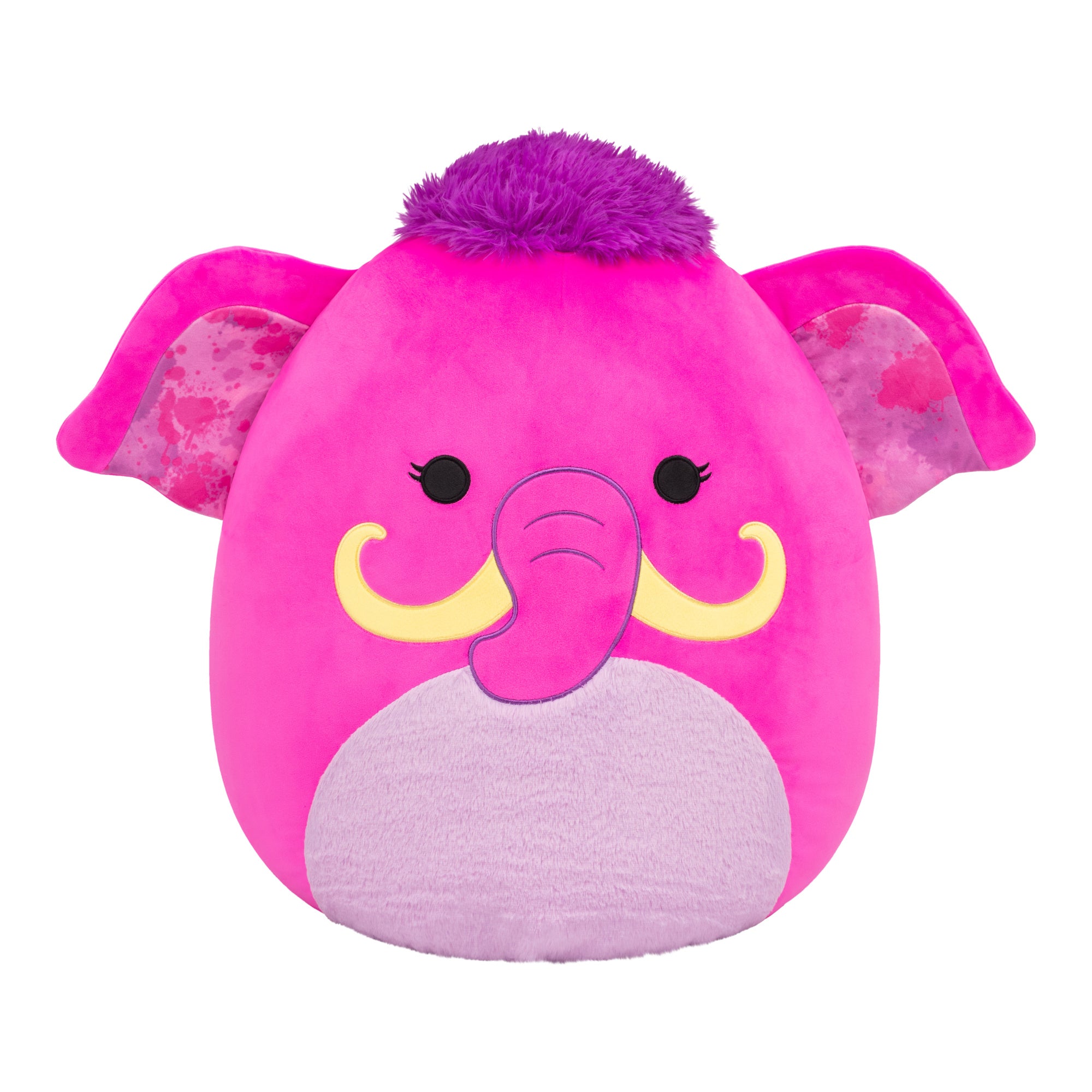 20-Inch Vivi the Bright Hot Pink Woolly Mammoth