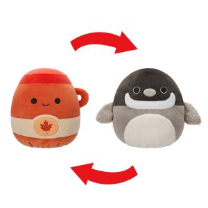 8-Inch Jeremiah Maple Syrup and Gertrude Canadian Goose