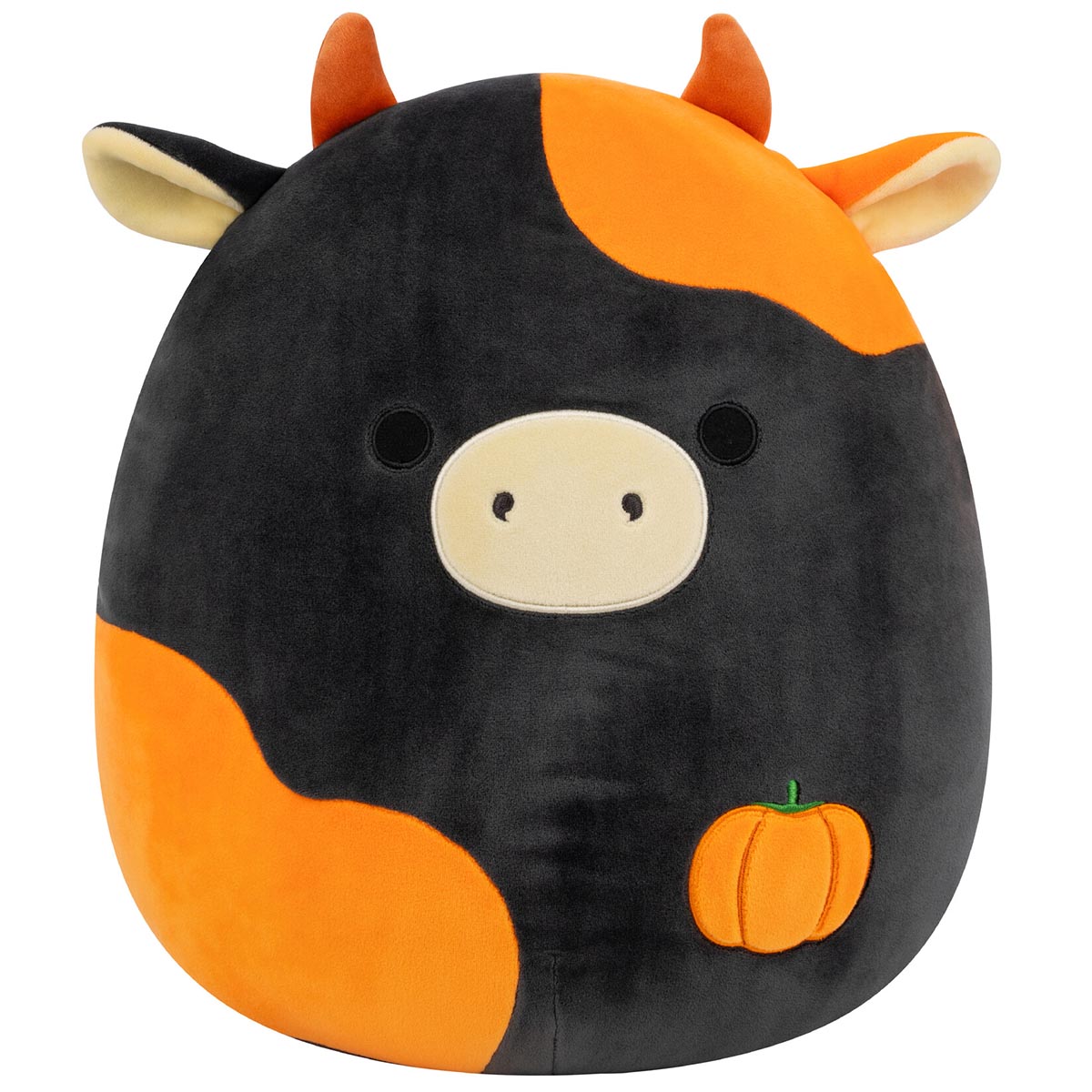 14-Inch Jefferson the Black and Orange Cow