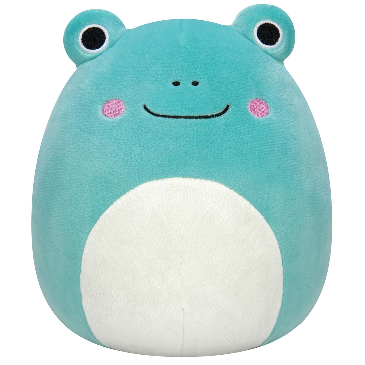12-Inch Ludwig the Teal Frog with Mint Green Belly